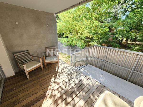 TOULOUSE MONTAUDRAN A vendre T3 pièces lumineux, parking en sous-sol, terrasse, jardin