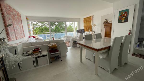 A vendre - appartement 2 pièces à Saint Philibert avec vue mer