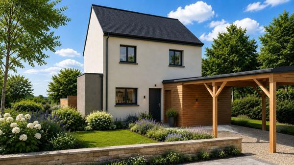 Terrain + Maison à vendre 6 pièces - 110 m²