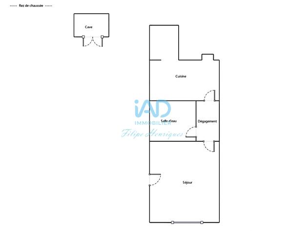 Appartement à vendre 2 pièces 22,22 m² Paris 15
