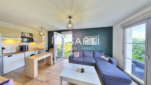 Appartement RDC avec jardin privatif à Salignac