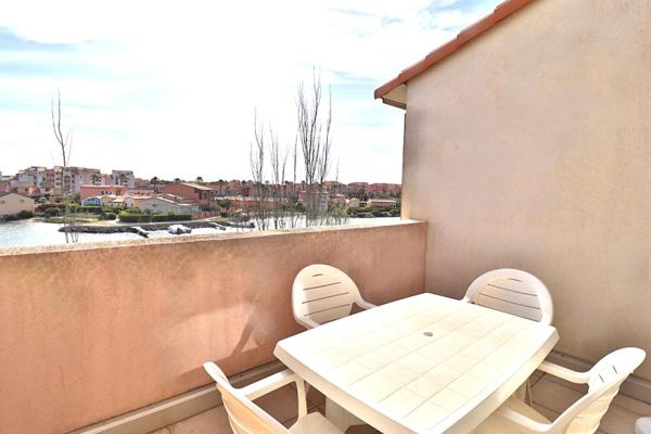 Appartement  CAP COUDALERE-LE BARCARES 2 pièce(s) de 33m² avec une terrasse de 7m²