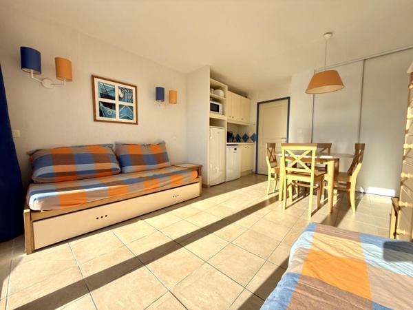 Appartement  CAP COUDALERE-LE BARCARES 2 pièce(s) de 33m² avec une terrasse de 7m²