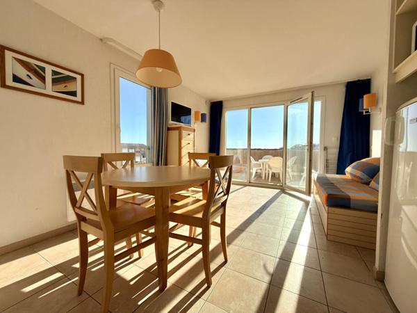 Appartement  CAP COUDALERE-LE BARCARES 2 pièce(s) de 33m² avec une terrasse de 7m²