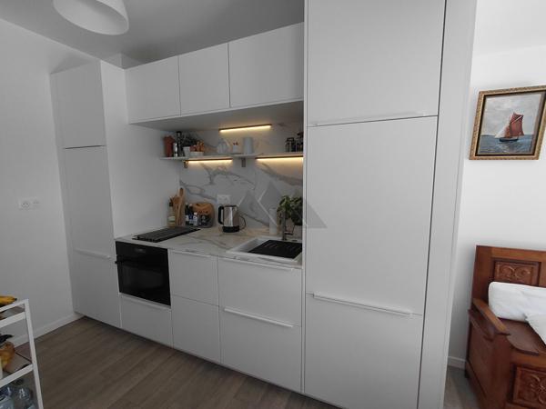 A VENDRE QUIMPER KERFEUNTEUN APPARTEMENT PLAIN PIED TERRASSE JARDIN PMR 65 m2