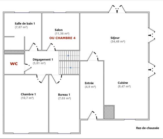 Maison au calme avec 2 terrasses accès de plain pied