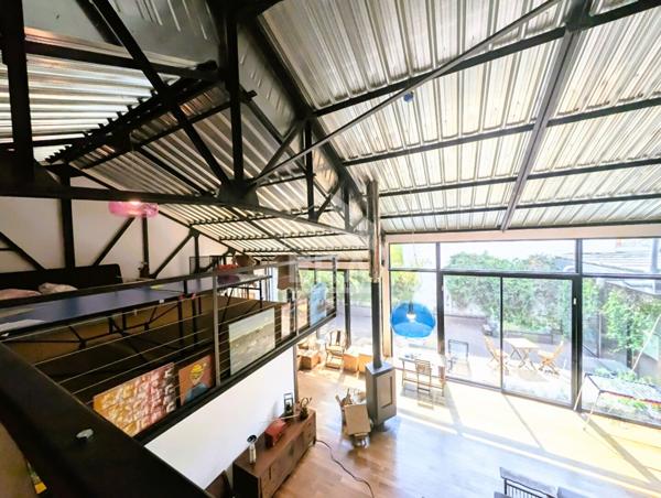 Loft en duplex -  4 chambres - garage et terrasse