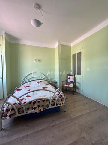 Maison familiale de charme avec dépendances et jardin piscinable – Marsillargues

Située au cœur du village de Marsillargues, dans un environnement calme et privilégié, cette belle propriété d’environ 200 m² offre de nombreuses possibilités d’aménagement et séduira aussi bien une grande famille qu’un investisseur ou un professionnel souhaitant allier habitation et activité.

Édifiée sur une parcelle paysagée de 590 m² piscinable, la maison principale se développe sur deux niveaux et propose de généreux volumes baignés de lumière.

La propriété se compose de :

* Une habitation principale spacieuse et fonctionnelle
* 8 pièces dont 6 chambres
* Deux garages, dont un vaste garage de 35 m²
* Un appartement indépendant aménagé au niveau des garages, idéal pour recevoir, loger un proche ou développer un projet locatif
* Deux buanderies
* Une dépendance indépendante d’environ 37 m² située au fond du jardin, à aménager selon vos envies : studio, atelier, espace professionnel ou logement complémentaire
* Un agréable jardin arboré avec espace détente et potentiel piscine

Côté prestations :

* Menuiseries PVC
* Volets roulants
* Deux portails coulissants automatisés en aluminium
* Porte de garage motorisée
* Forage

Cette propriété rare combine parfaitement confort, potentiel et modularité. Grâce à ses différents espaces de vie et dépendances, elle s’adapte à de nombreux projets : résidence familiale, regroupement intergénérationnel, activité libérale ou investissement locatif.

Un bien aux multiples atouts à découvrir sans tarder.
