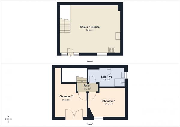 Appartement à vendre 3 pièces 56 m² Corbeil-Essonnes