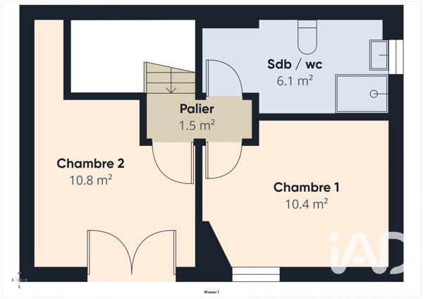 Appartement à vendre 3 pièces 56 m² Corbeil-Essonnes