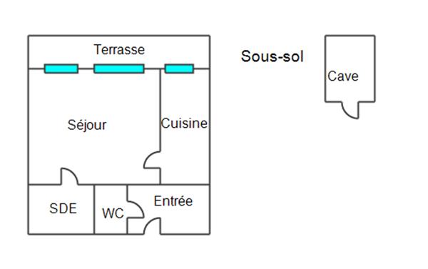 Appartement à vendre 1 pièce 27 m² Saint-Raphaël