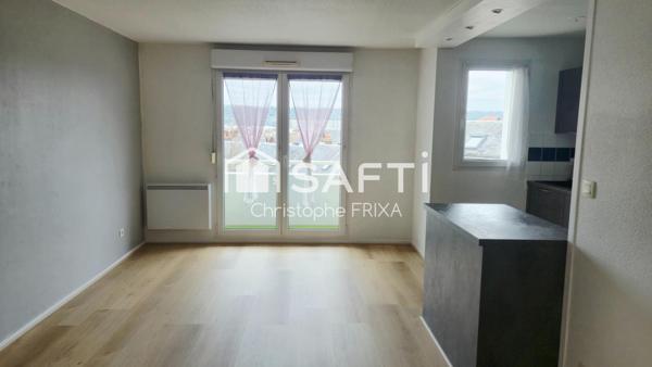 T2 de 48m², avec balcon et parking, au jardin des plantes