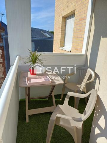 T2 de 48m², avec balcon et parking, au jardin des plantes