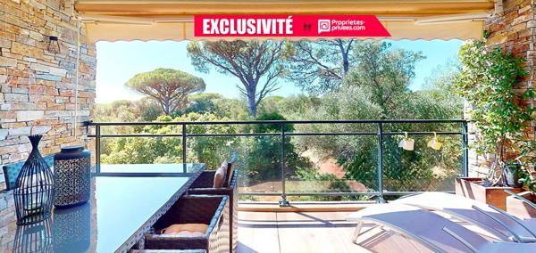 Appartement  Saint-Raphaël-Valescure, 3 pièces, Terrasse sud, garage, piscine