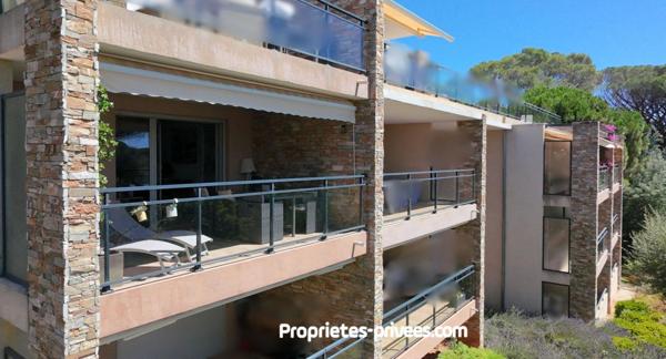 Appartement  Saint-Raphaël-Valescure, 3 pièces, Terrasse sud, garage, piscine