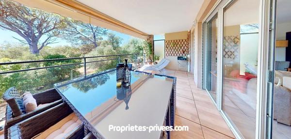 Appartement  Saint-Raphaël-Valescure, 3 pièces, Terrasse sud, garage, piscine