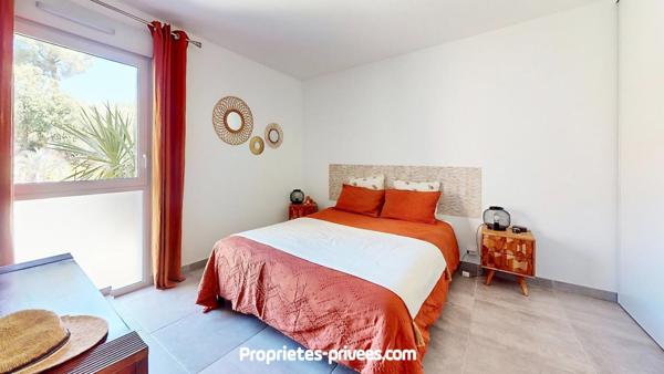 Appartement  Saint-Raphaël-Valescure, 3 pièces, Terrasse sud, garage, piscine