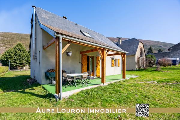 Pailhac (65240) MAISON AVEC GRAND JARDIN - TERRASSE ET GARAGE AU CŒUR DU VILLAGE DE PAILHAC (ARREAU 1KM)