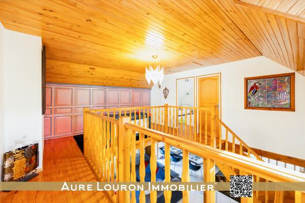 Pailhac (65240) MAISON AVEC GRAND JARDIN - TERRASSE ET GARAGE AU CŒUR DU VILLAGE DE PAILHAC (ARREAU 1KM)