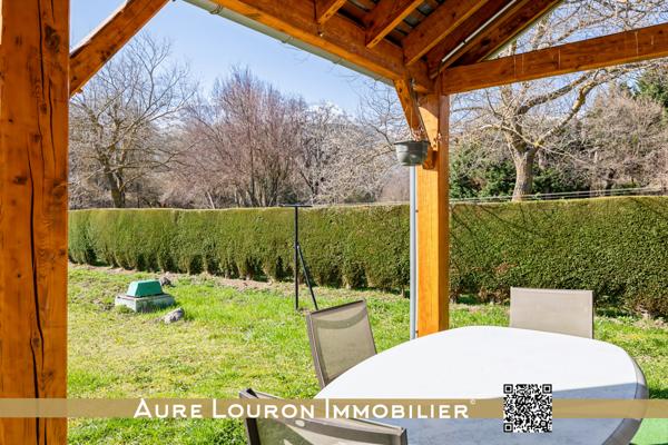 Pailhac (65240) MAISON AVEC GRAND JARDIN - TERRASSE ET GARAGE AU CŒUR DU VILLAGE DE PAILHAC (ARREAU 1KM)