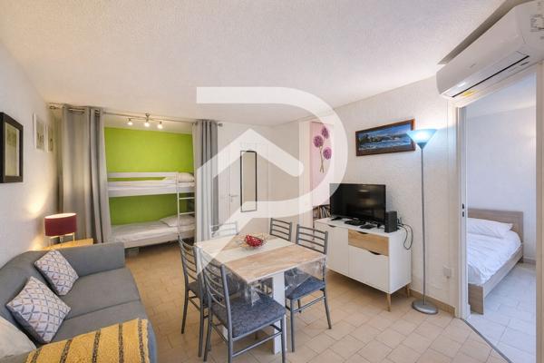 Appartement bord de plage Saint Cyprien - vue mer