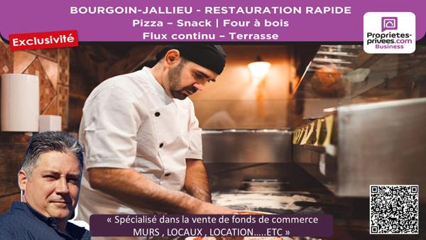 BOURGOIN-JALLIEU - RESTAURANT, SNACK, RETSAURATION RAPIDE, Terrasse