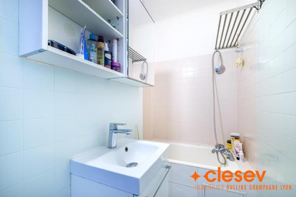 - OULLINS CENTRE- T3 TRAVERSANT AVEC BALCON- PETITE ...