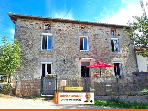 Maison à vendre 5 pièces + Garage + Jardin - Proche ORADOUR SUR GLANE