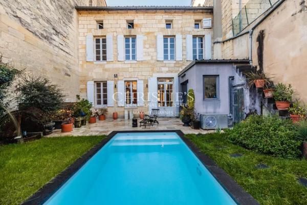 Élégante demeure de caractère avec jardin paysager et piscine – Cœur de Libourne