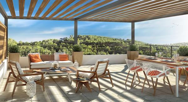 Appartement 299 000 € Châteauneuf-les-Martigues 3 p 65 m² DPE B