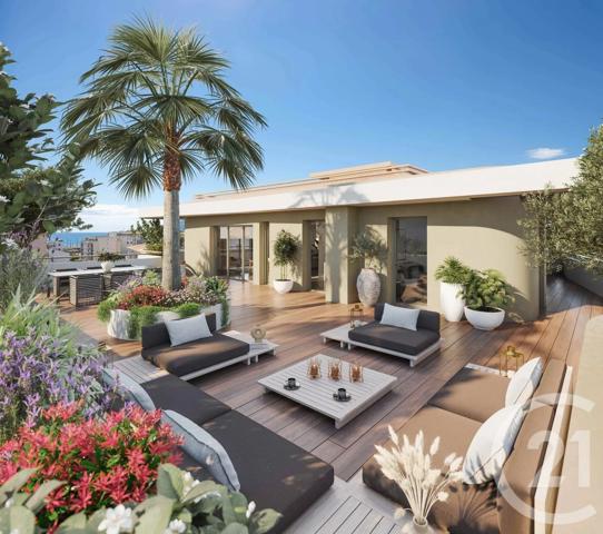 Appartement F3 à vendre  3 pièces - 80 m 2   CANNES  - 06