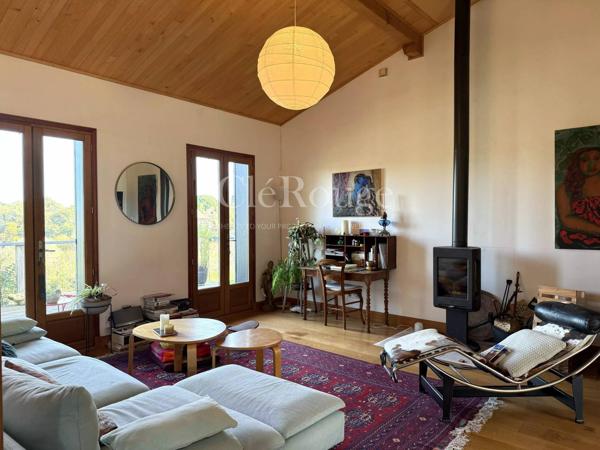 Eymet - Superbe maison d'architecte au cur de la nature de 3 chambres / 3 salle de bains