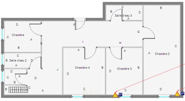 PROPRIÉTÉ 236 M2 VANNES -SECTEUR GARE- 4 CHAMBRES- GARAGE - TERRAIN DE 380 M2