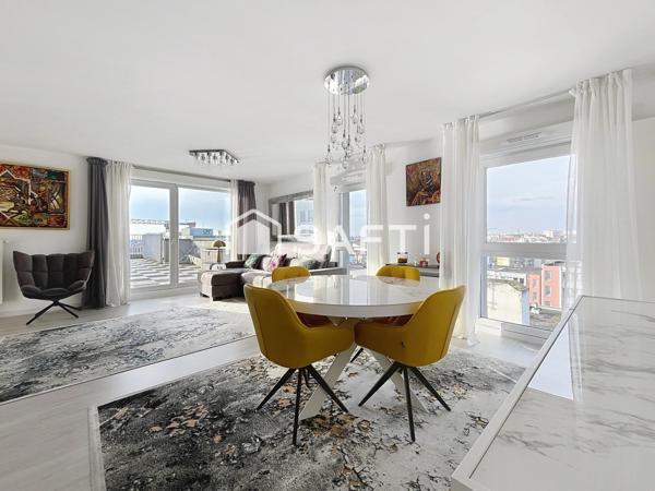 UNIQUE À METZ : Rooftop d’Exception de 150 m2