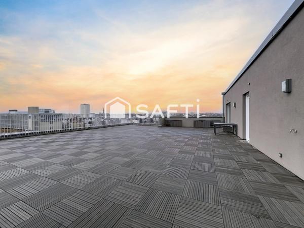 UNIQUE À METZ : Rooftop d’Exception de 150 m2