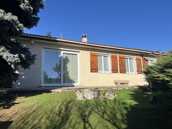 Maison T4 plain pied avec jardin