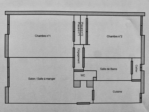 Cahors centre - Vente appartement T3 avec cave et place de parking