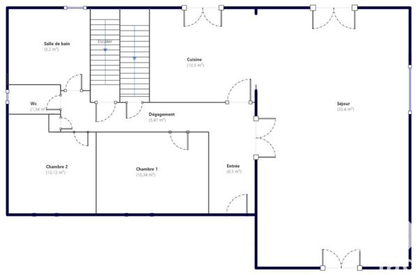 Maison à vendre 6 pièces 156 m² Chauvigny