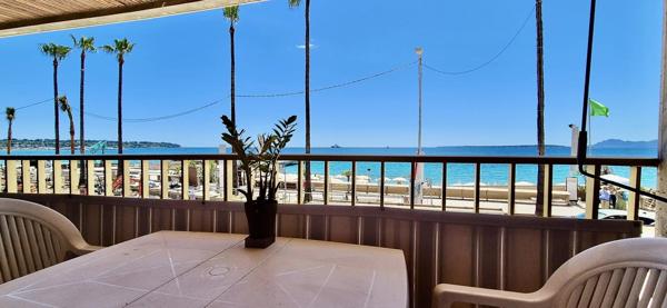 Appartement face à la mer à Antibes/Juan-les-Pins