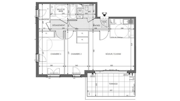 Appartement à vendre 3 pièces 70 m² Beausoleil