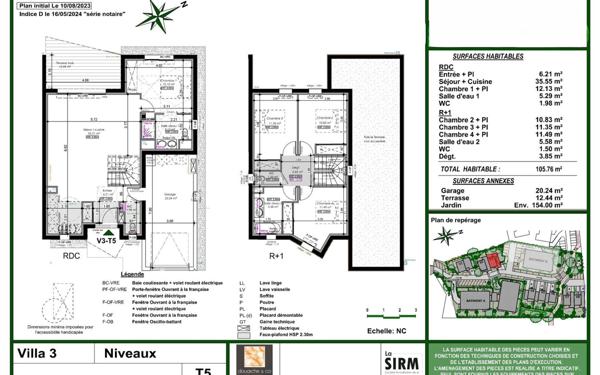 Maison à vendre    5 pièces •  Tarnos