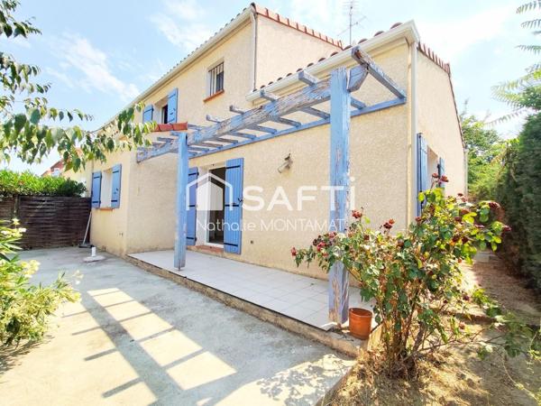 Charmante Villa 3 Faces, T4, Garage, Terrain 403m²