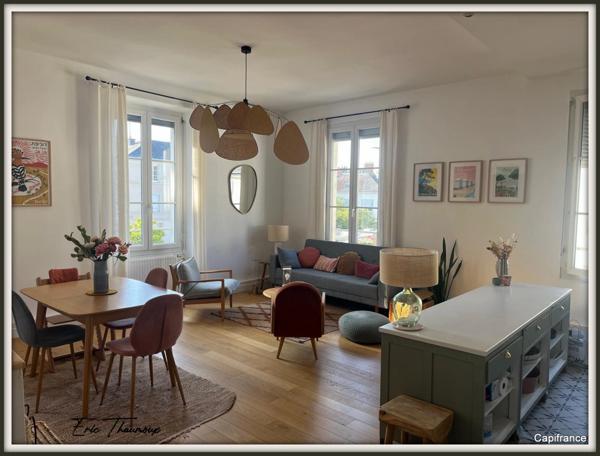 APPARTEMENT LUMINEUX de 92m² hab, 2 mn à pieds de la gare !