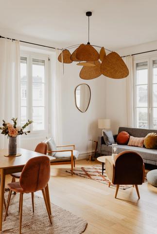 APPARTEMENT LUMINEUX de 92m² hab, 2 mn à pieds de la gare !