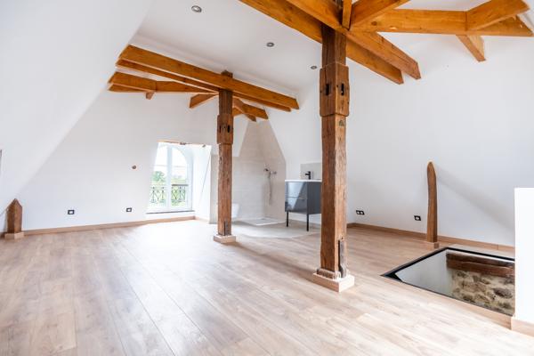 Magnifique triplex de 217 m2 au coeur d'un château séculaire des yvelines avec son parc de plus de 5 hectares
