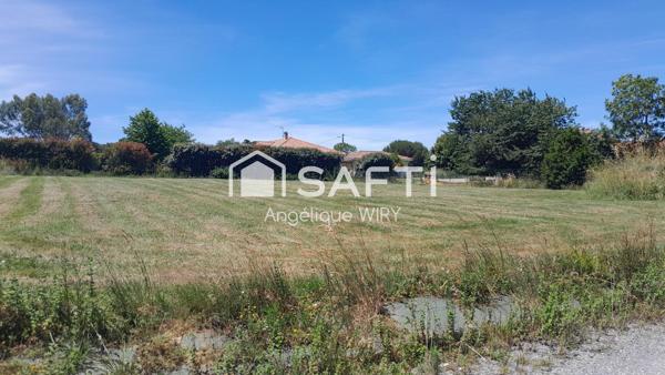 Terrain Constructible Viabilisé de 1492 m²