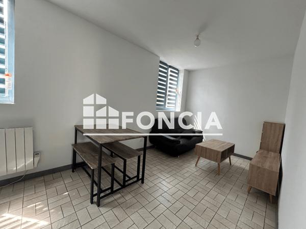 Location Appartement meublé 2 pièces 25.92 m² - 1A rue Jule Valles Lens 62300