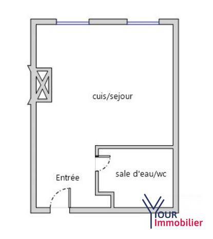 STUDIO 32m² LYON 6