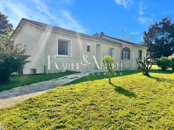 PAVILLON 4 CHAMBRES AVEC GARAGE ET DÉPENDANCES