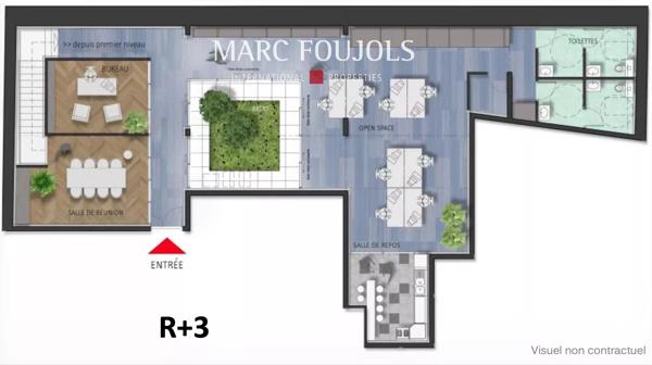 Plateau de bureaux neuf livré aux portes de Monaco